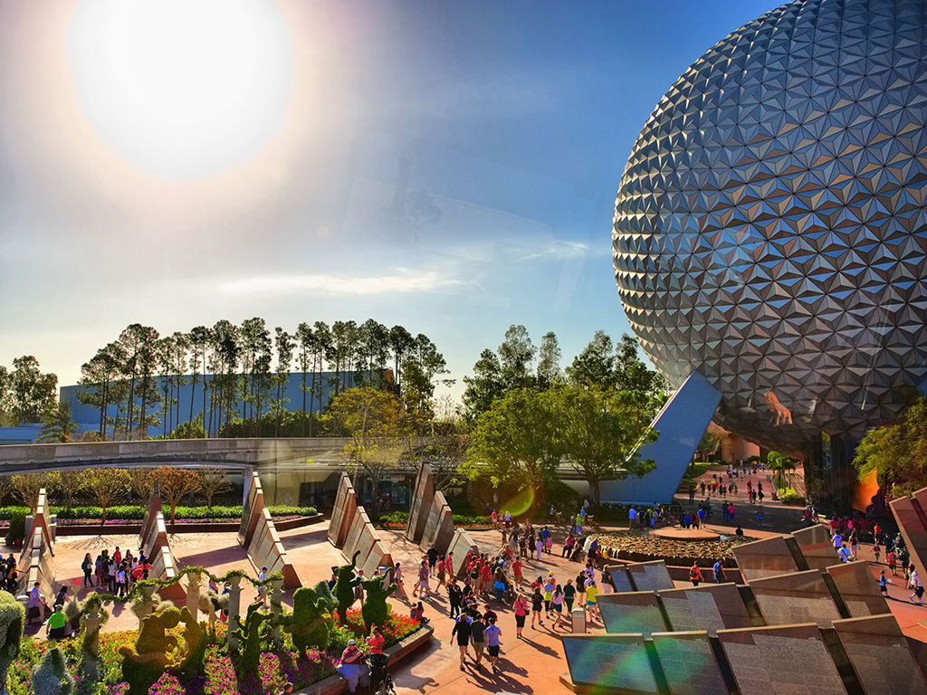 Epcot park at Disney World