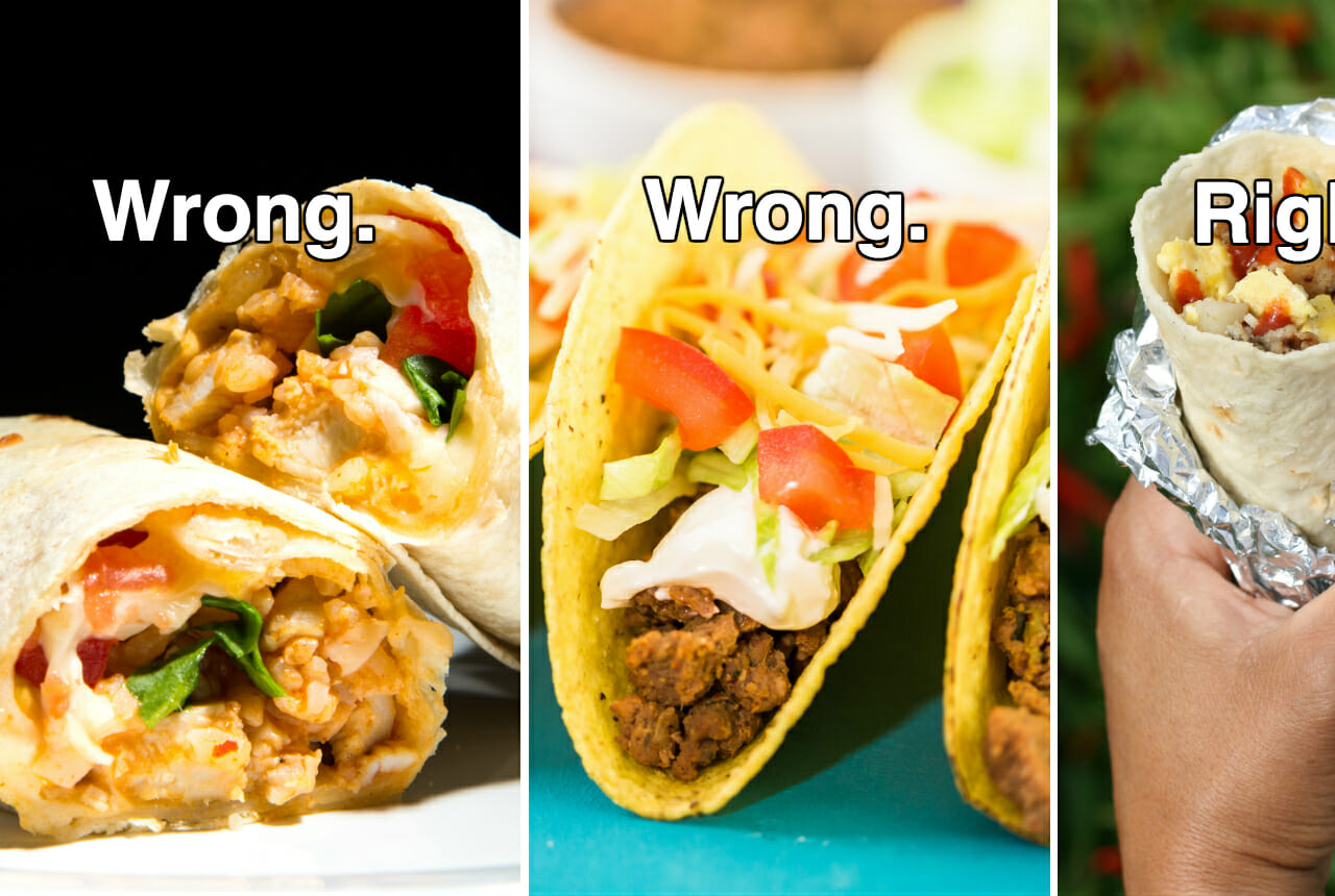 eating mexican food wrong