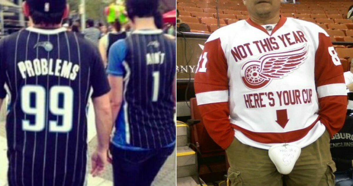 hilarious fan made jerseys
