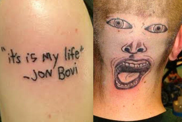 horrible tattoos