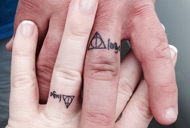 Magical Harry Potter-Inspired Couples Tattoos For You And Your Forever  Muggle - Obsev