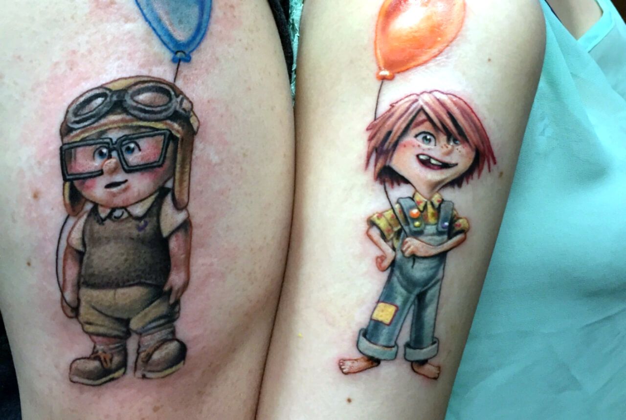 30 Disney Couple Tattoos That Will Make Your Dreams Come True - Obsev. 