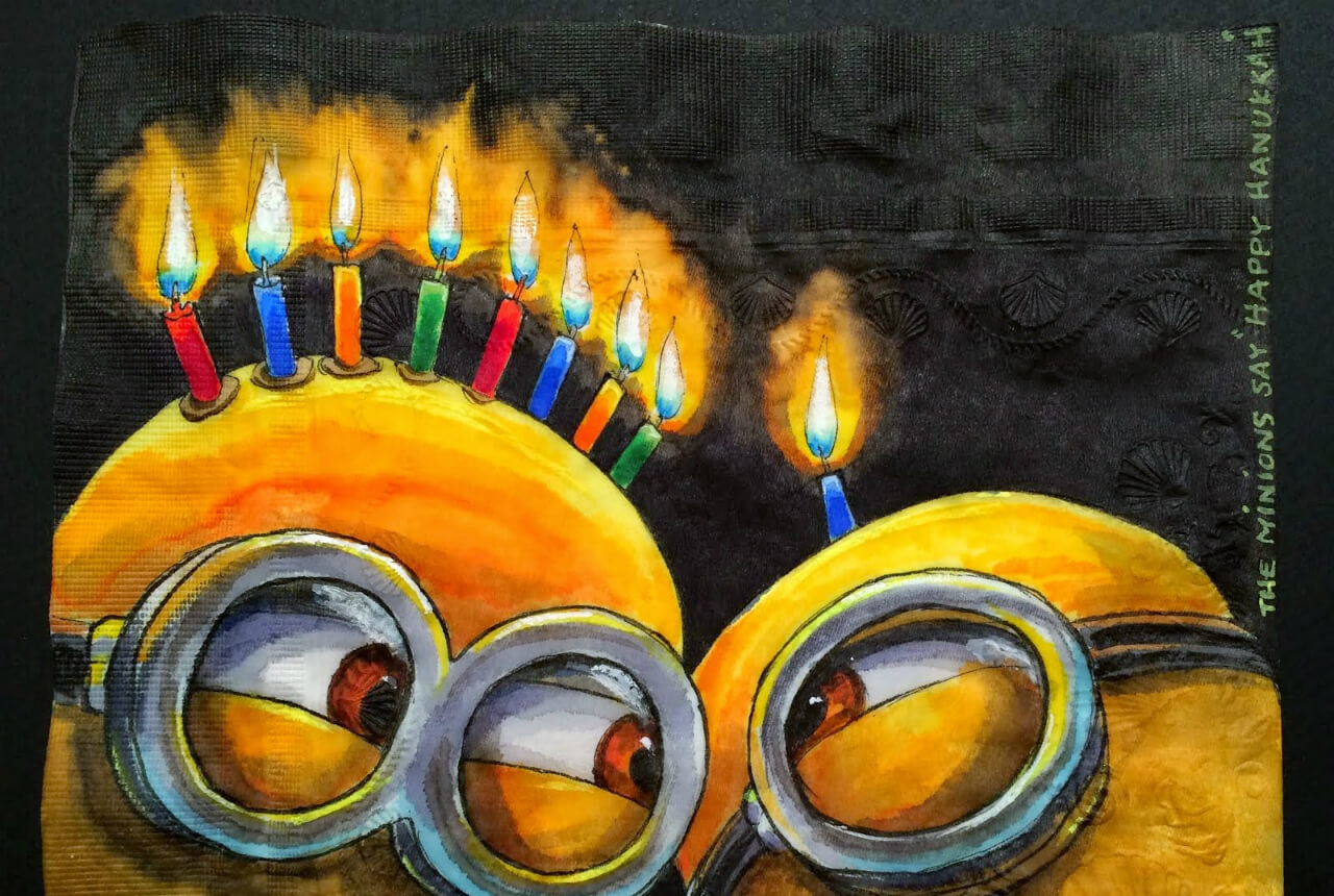 pop culture menorahs