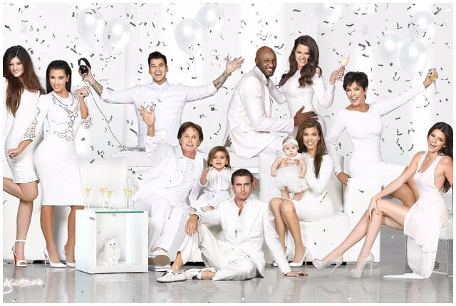Kardashian christmas card