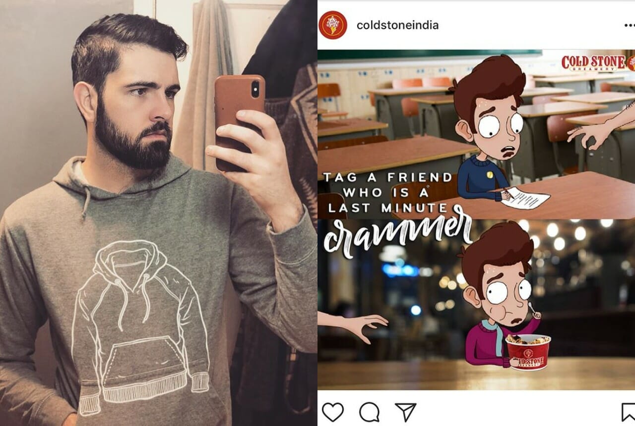 Coldstone stole cartoonist Adam Ellis' Work