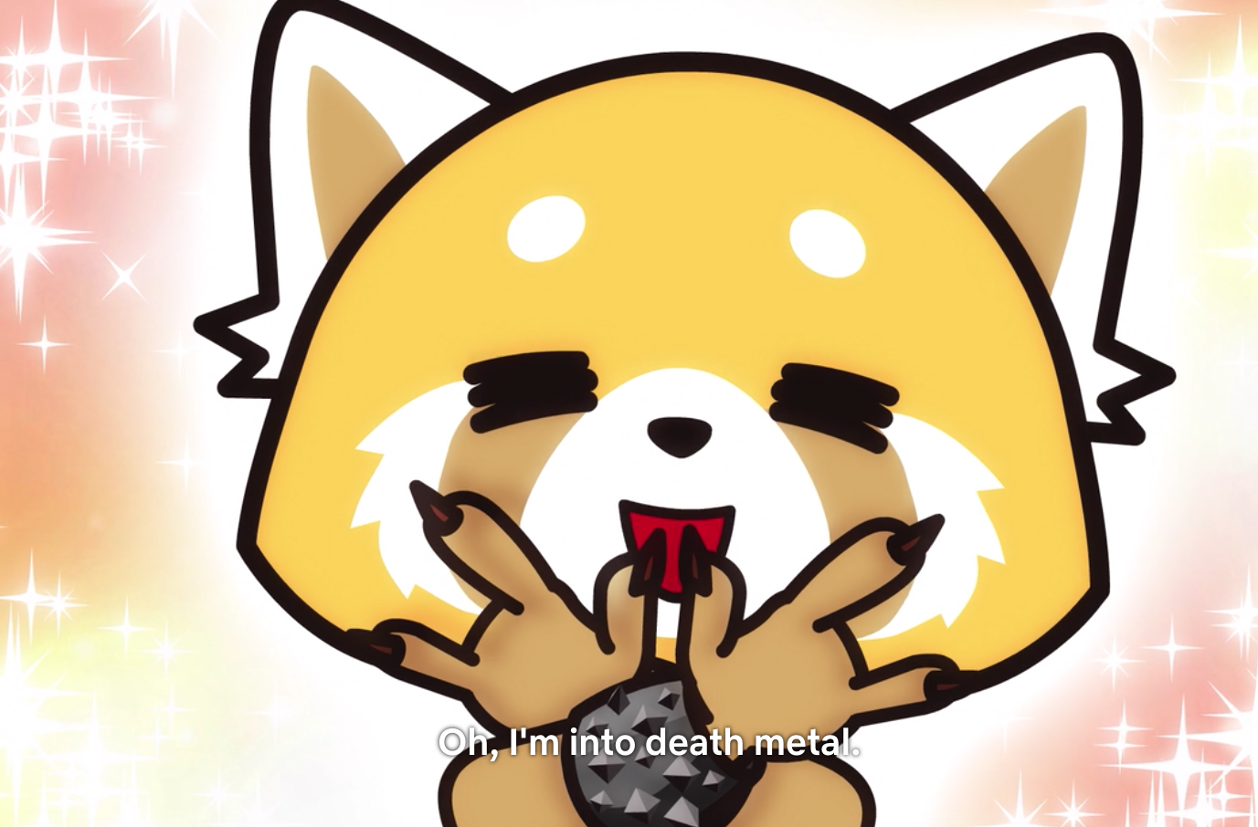 most metal moments in aggretsuko