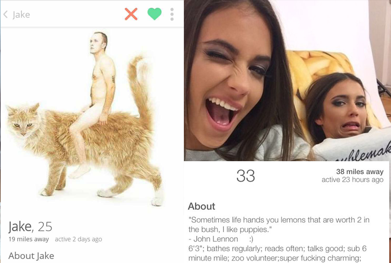 weird Tinder profiles