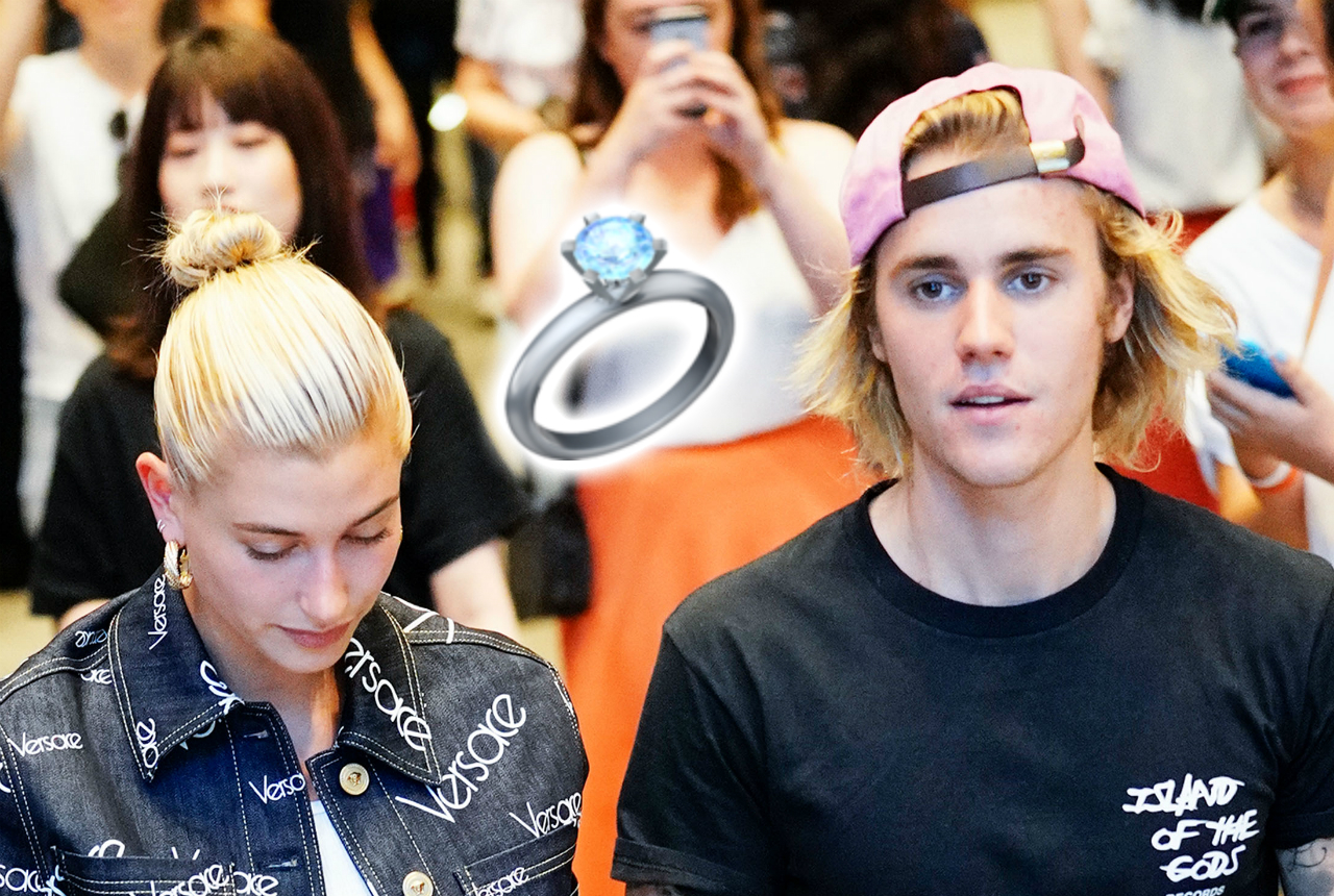 justin bieber and hailey baldwin are engaged