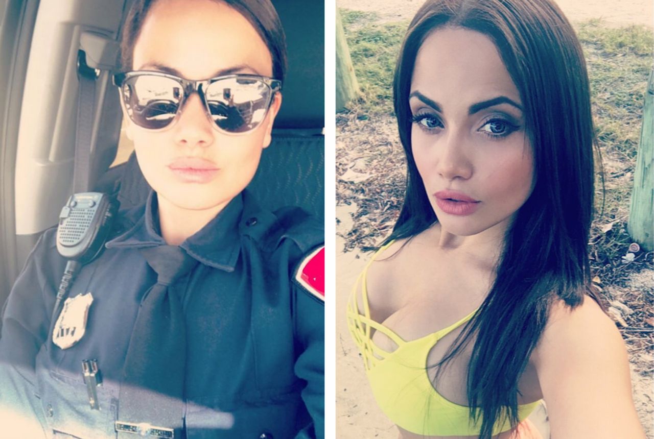 hot cop's secret double life