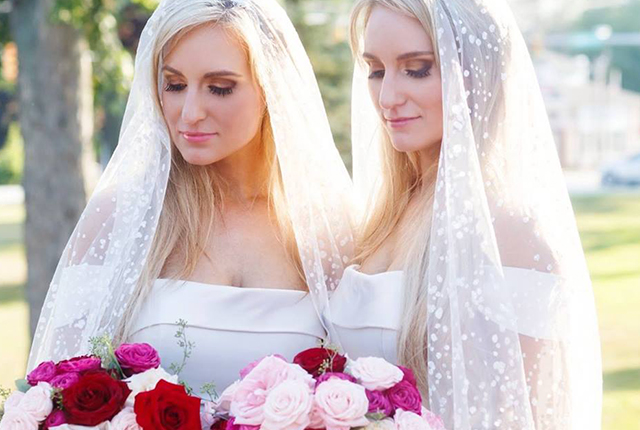Twins married twins