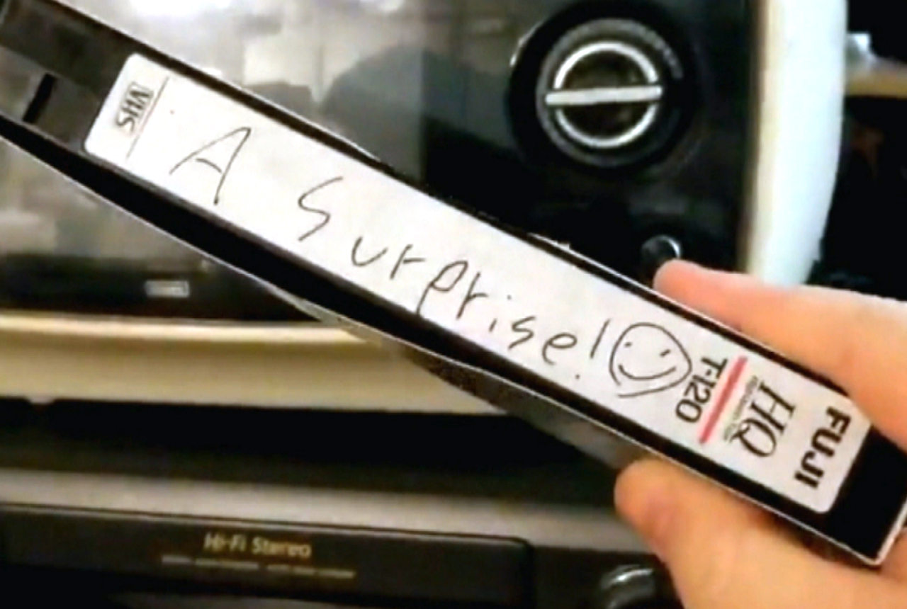 mysterious VHS tape