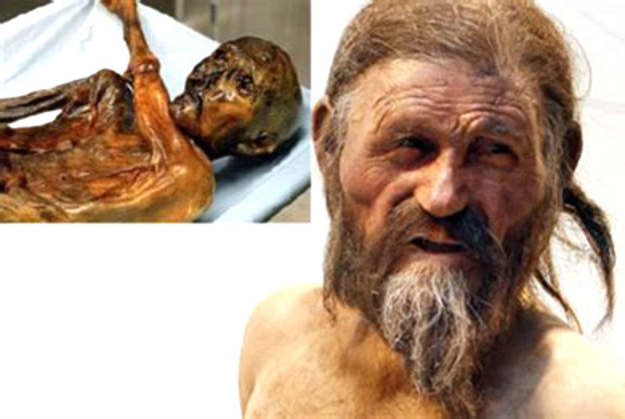 couple discovered an ancient iceman