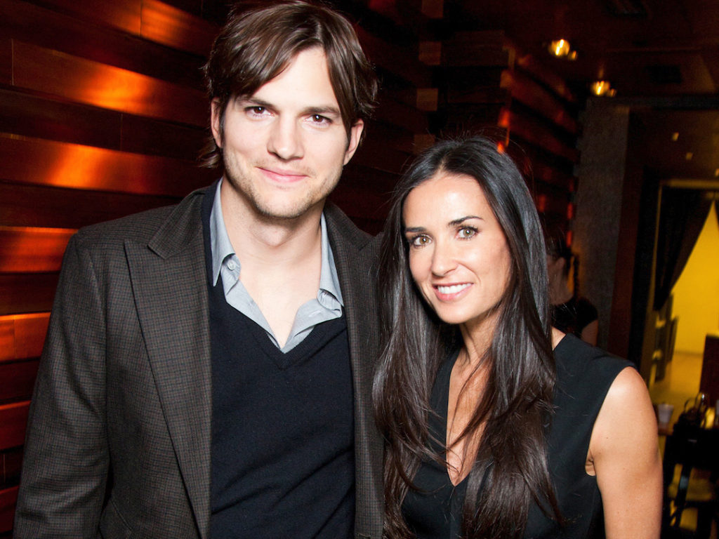 Demi moore and ashton kutcher