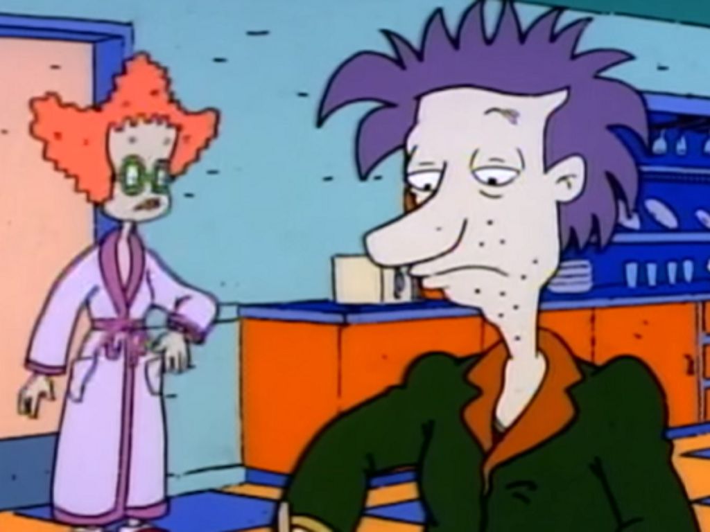 What is Stu Pickles' job on "Rugrats? 