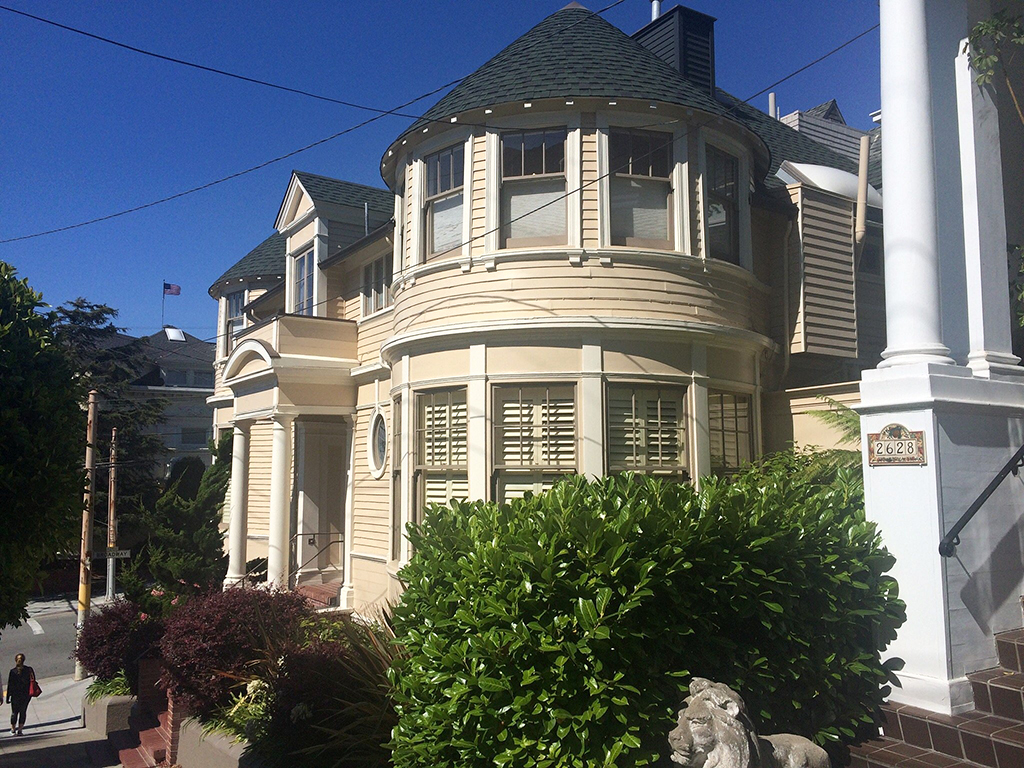 The house used as a filming location in "Mrs. Doubtfire"