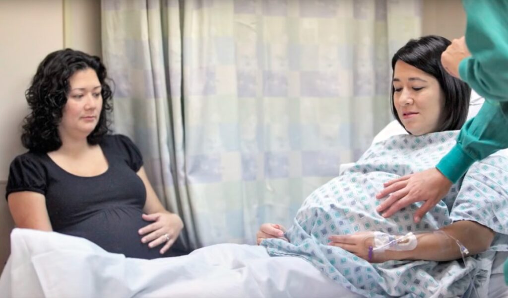 Twin Sisters Ignore Doctor's Advice And Give Birth To Twins On The Same Day