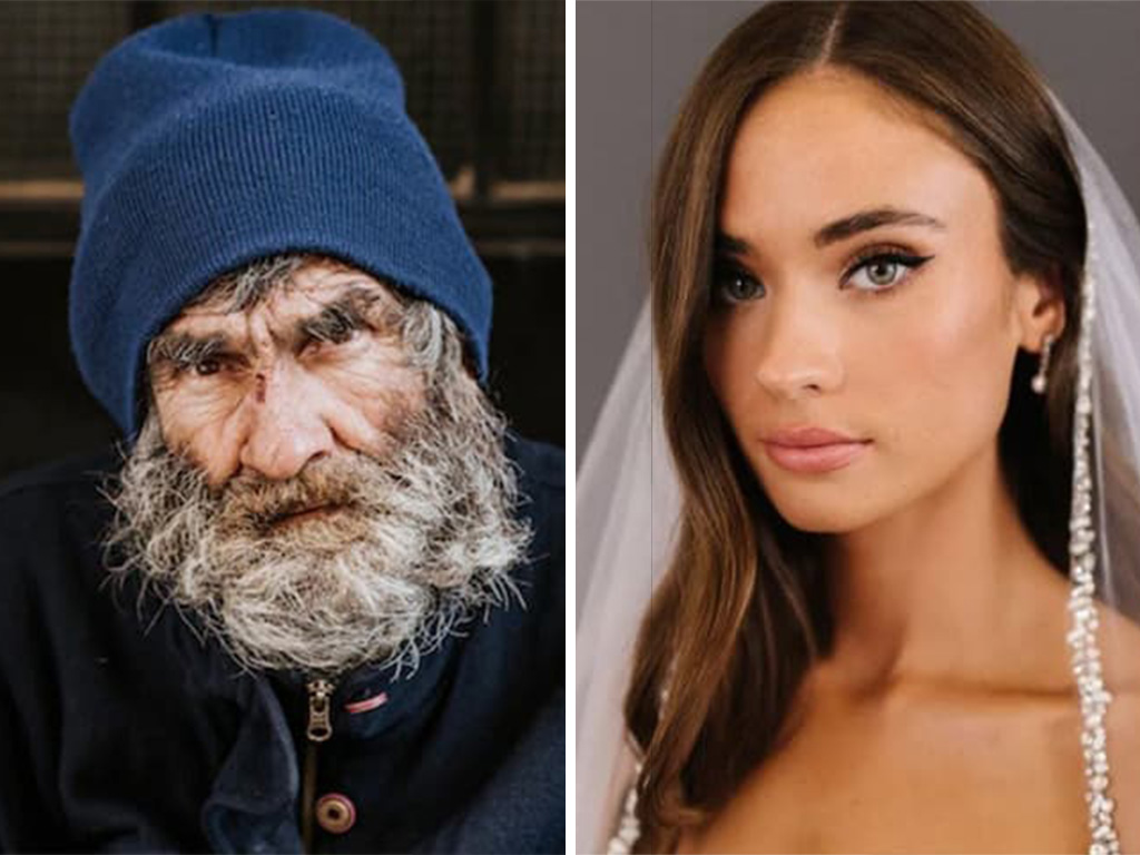 Homeless Man Takes the Mic During Their Wedding And Says Something That Made Everyone Gasp