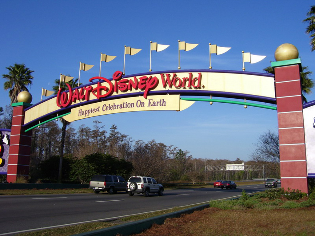 Walt disney world signage