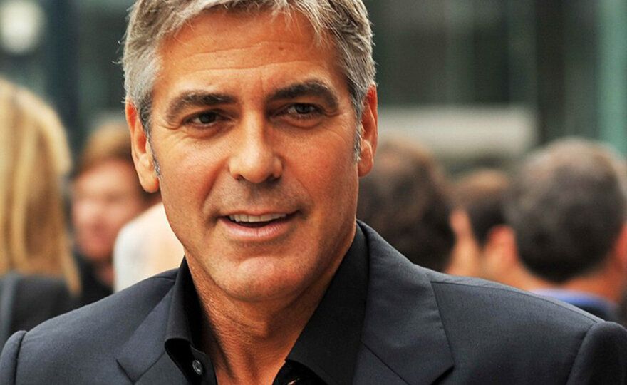 George Clooney at the "Men Who Stare At Goats" screening at the 2009 Toronto International Film Festival