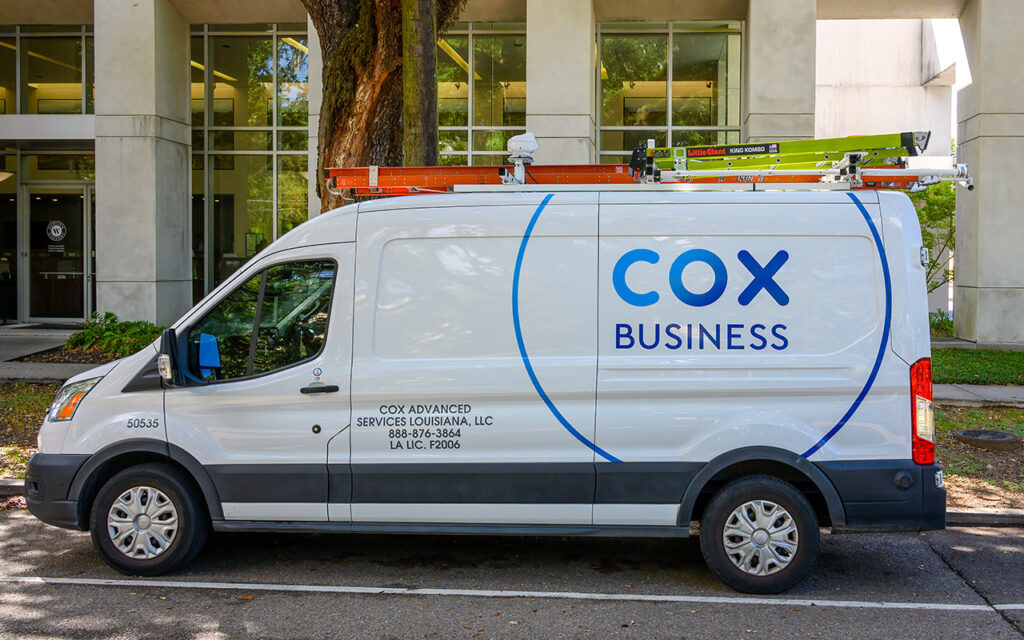 Cox Business truck