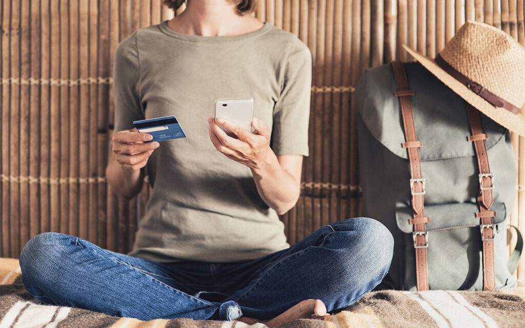 Shopping while traveling