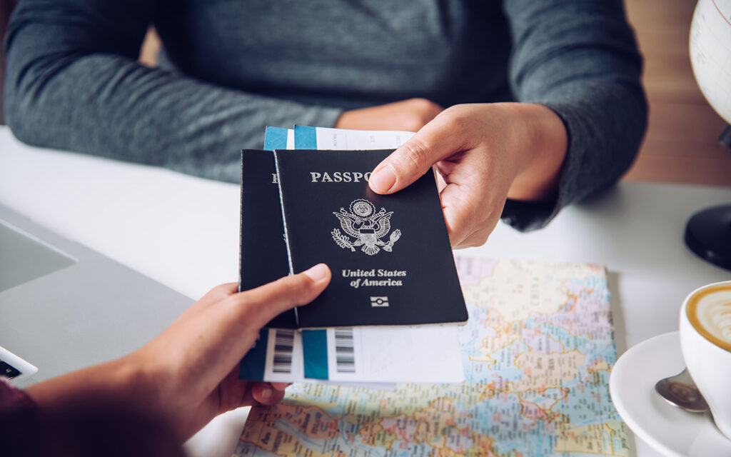 Passports and travel papers