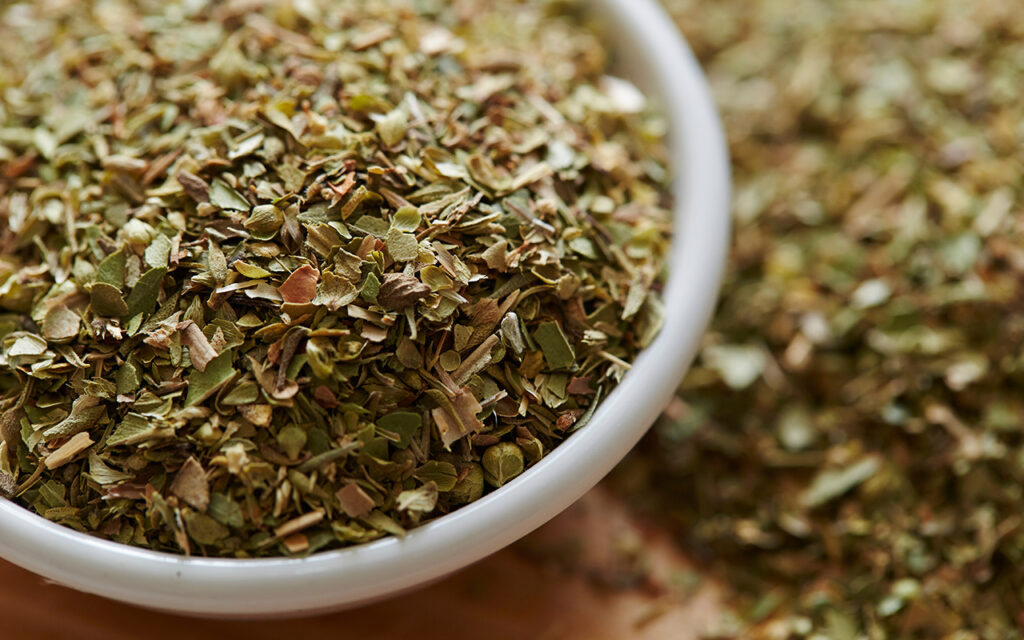 Dried basil